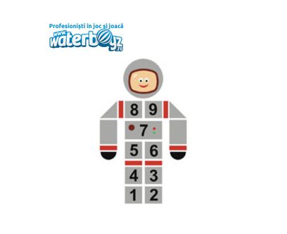 Figurina 2D Astronaut pentru locuri de joaca, 150x255 cm