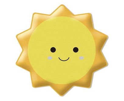 Figurina de perete Soft Play cu burete, model Sun, pentru locuri de joaca de interior, 3-12 ani