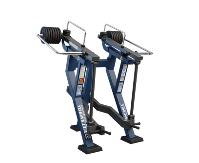 Aparat de fitness pentru spate Combo Loft pentru exterior, 166x181x198 cm, otel inoxidabil