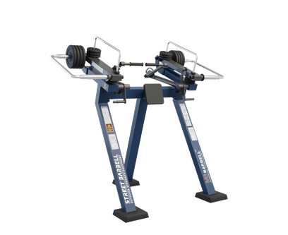 Outdoor fitness equipment for overhead triceps