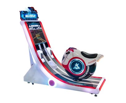 Joc Video Simulator Phantom Motorcycle cu fise, +5 ani, 160x70x160 cm