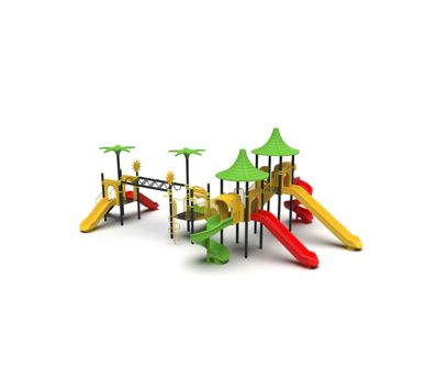 Outdoor playground Exotic 8 red