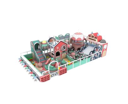 Loc de joaca modular de interior pentru copii Contrast, 3-12 ani