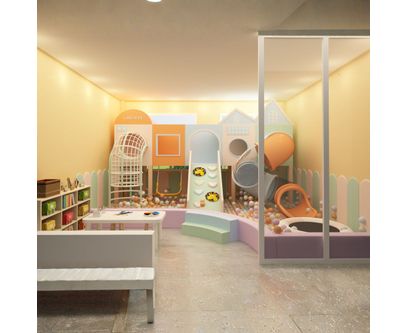 Loc de joaca de interior Giraffe