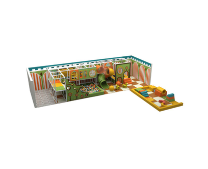Loc de joaca modular de interior pentru copii MagicLines, 3-12 ani