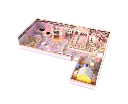 Indoor playground Serene Pink