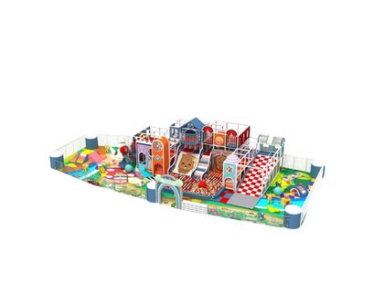 Amenajare completa loc de joaca de interior la cheie Twist World, 3-12 ani