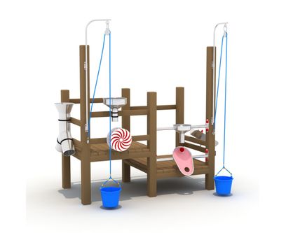 Loc de joaca interactiv cu nisip si galetuse