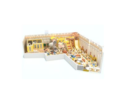 Loc de joaca modular de interior pentru copii modular Popcorn, 3-12 ani