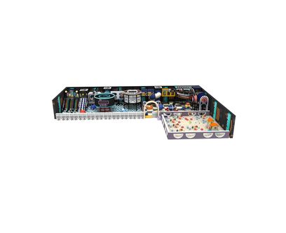 Amenajare completa loc de joaca de interior Space Port, 3-12 ani
