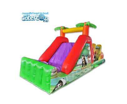 Cursa gonflabila cu obstacole Monkey Race