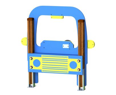 Panou interactiv Happy car