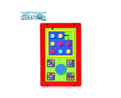Panou interactiv de perete pentru copii Model 2, 120x10x95cm, 0-3 ani