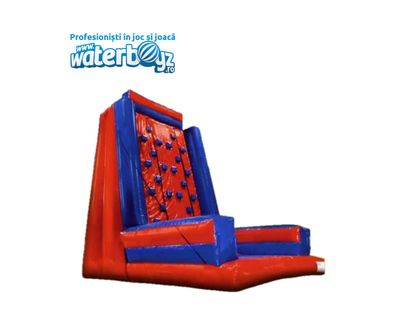 Inflatable climbing wall