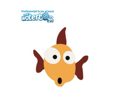 Figurina 2D Nemo pentru locuri de joaca, 105x115 cm