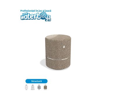 Concrete Exterior Chair model 3