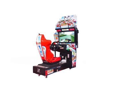 Joc video simulator cu fise Outrun Racing, +5 ani, 93x176x209 cm