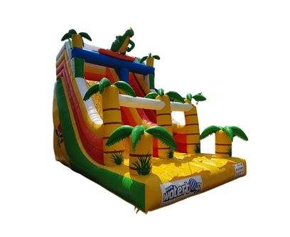 Dino  Inflatable Slide with 1 slope