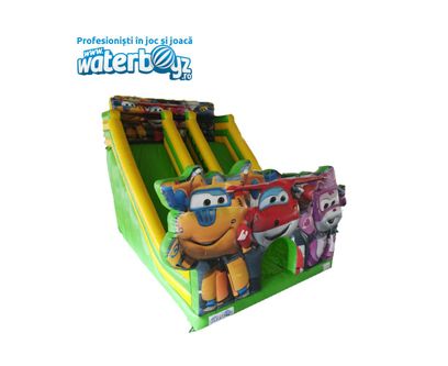 Super Wings Inflatable Slide
