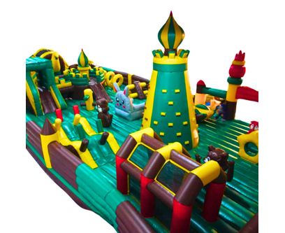 Cursa gonflabila profesionala cu obstacole Funland 2