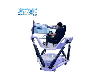 Echipament VR Racing cu 3 ecrane, 230x230x200 cm, 3-12 ani