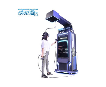 Echipament VR Shooting Auto Zone Model 2, 110x70x256 cm, +8 ani