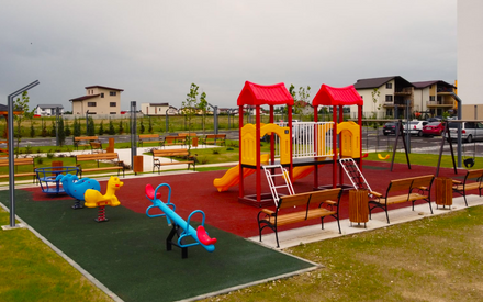 Creating an Outdoor Play Haven at Palladium Residence, Bucharest Creating an Outdoor Play Haven at Palladium Residence, Bucharest