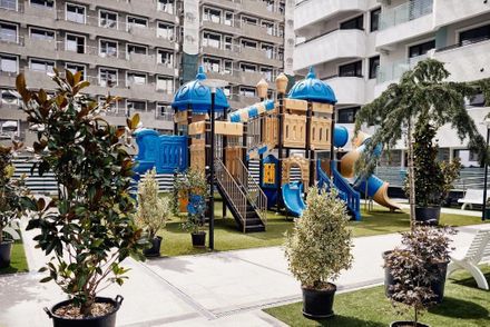 Amenajare complex de joaca de exterior Royal Town, Iasi