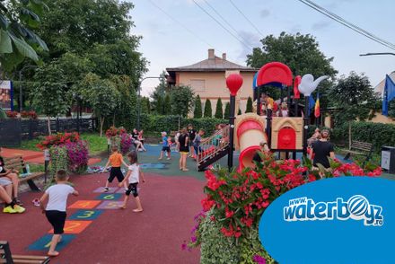 Outdoor playground project in Plugari, Iasi