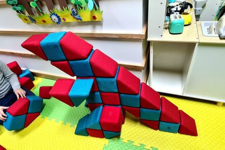 Amenajare loc de joaca de interior KidsClub Softplay, Comanesti