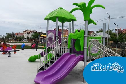 Orașul Ovidiu investește în viitorul copiilor: trei locuri de joacă moderne amenajate de Waterboyz