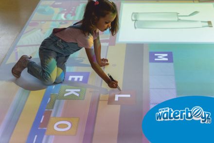 Descoperă podeaua interactivă FunFloor de la Waterboyz la primul muzeu 3D din România