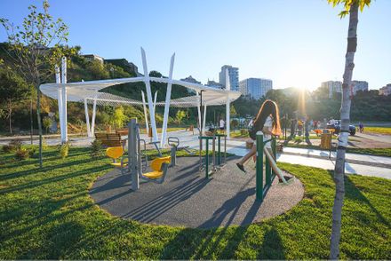 Unleashing Active Vibes: Modern Beach Fitness Park in Constanta