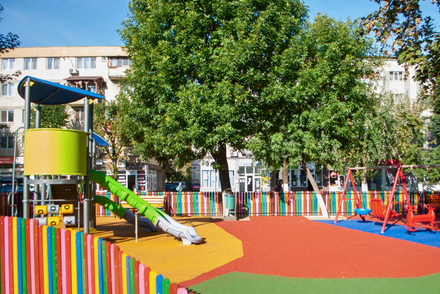 Amenajare complex de joaca exterior Primaria Zalau, Salaj