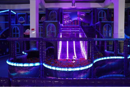 The first LED-lit playground in Romania: a Waterboyz project