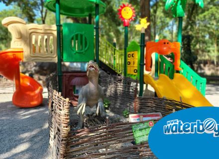 Designing outdoor playground Jurasica Adventure Theme Park, Neptun