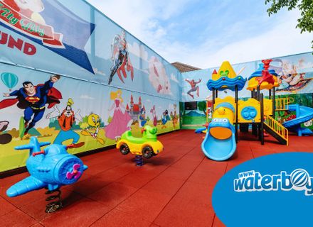 Outdoor playground design for Kity Bity Kindergarten, Constanta