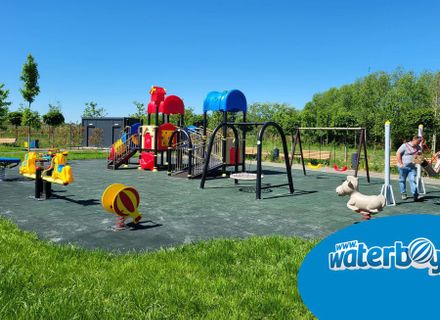 Designing outdoor playground Carei Park, Satu Mare