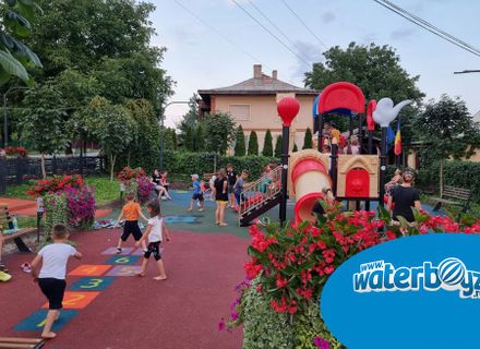 Outdoor playground project in Plugari, Iasi