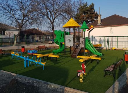Outdoor playground project Techirghiol, Romania