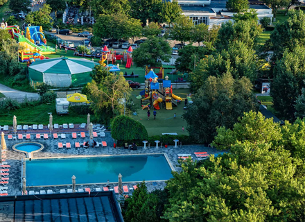 Outdoor playground project Capitor Hotel in Mangalia, Romania
