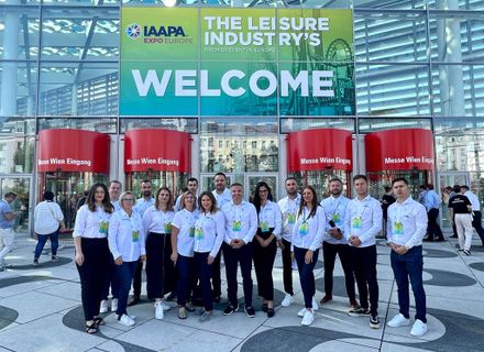 Echipa Waterboyz prezenta la IAAPA Expo Europe 2023