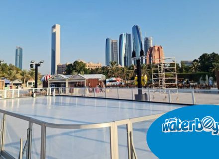 Succes internațional: Abu Dhabi are patinoar de la Waterboyz