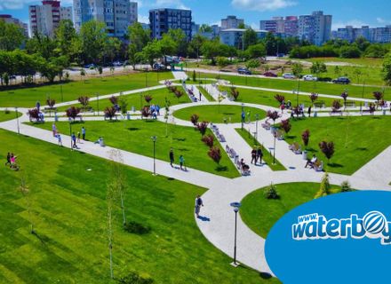 Designing relaxation areas in public parks