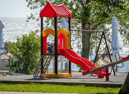 Outdoor playground project Cleopatra Resort in Mangalia, Romania
