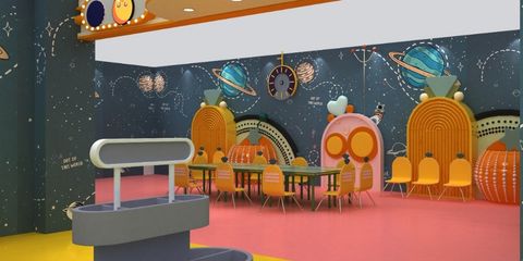 amenajare completa loc de joaca de interior AstroPlay 3