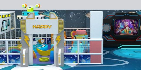 amenajare completa loc de joaca de interior AstroPlay 6