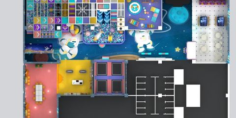 amenajare completa loc de joaca de interior AstroPlay 7