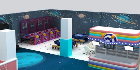 amenajare completa loc de joaca de interior AstroPlay 9