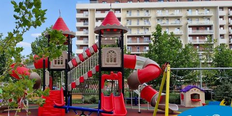 Designing outdoor playground Grand Kristal Residential Complex Designing outdoor playground Grand Kristal Residential Complex